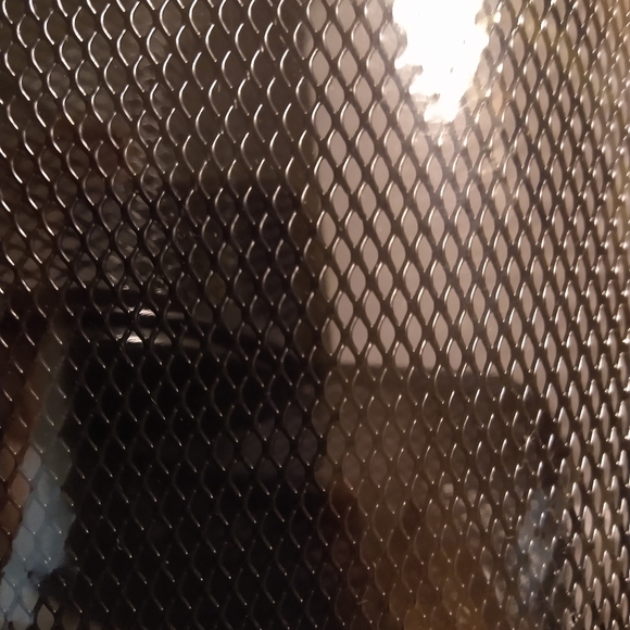 ASSEMBLYLINE 5 PIECE BLACK METAL MESH DESK SET - Picture 5 of 6